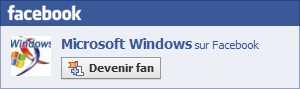 Suivez l'actualit de Windows sur Facebook