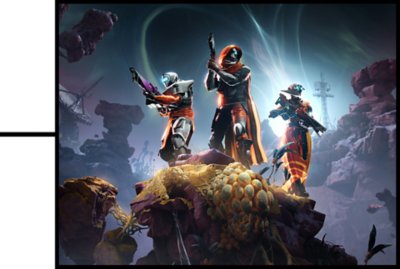 Destiny 2 Year of Prophecy screenshot showing an enemy in flight aiming their guns